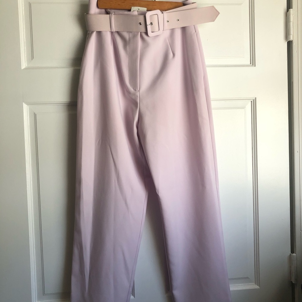 Light purple trousers